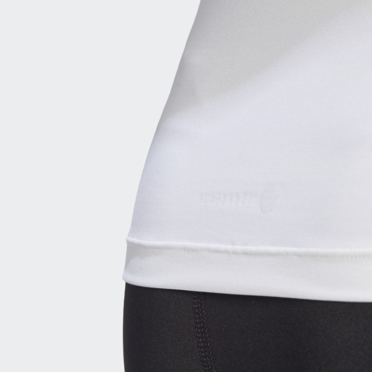 Camiseta De Treino Techfit Branca Adidas