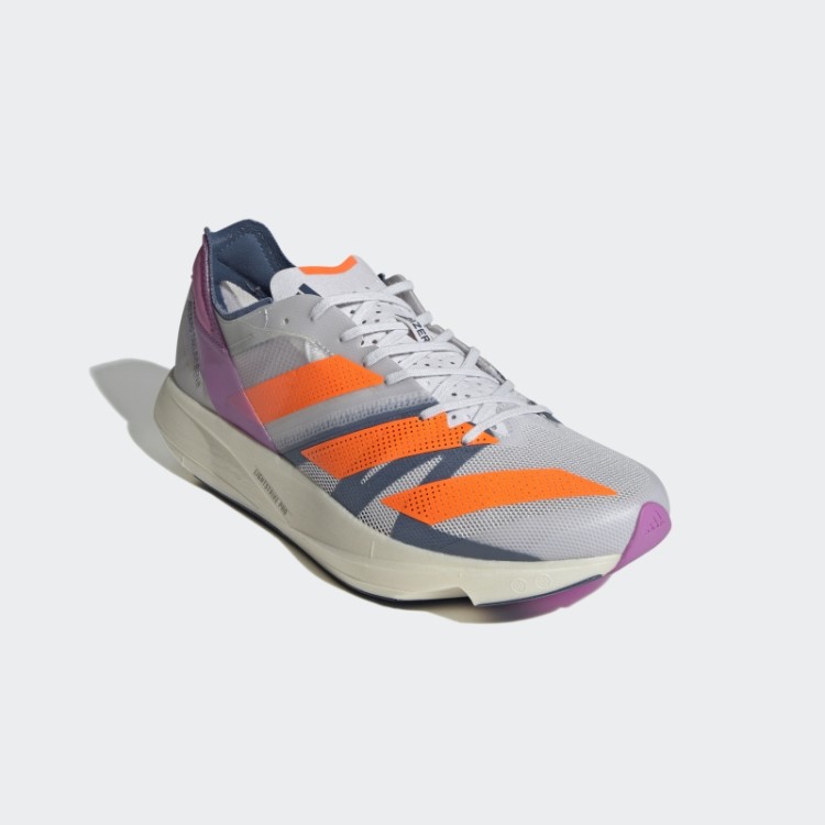 Dash Cinza Adizero Takumi Sen 8 Tênis De Corrida Adidas