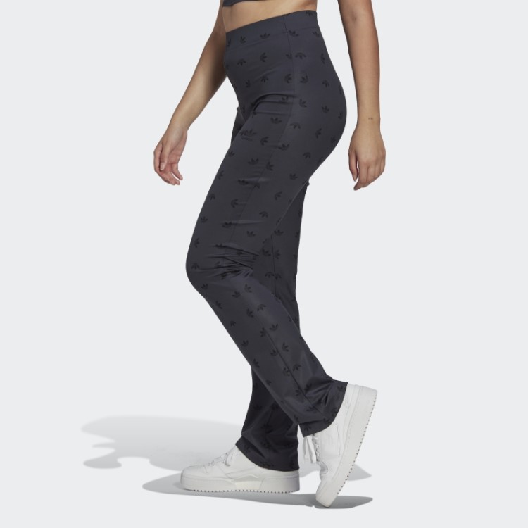 Calça Elástica Allover Cinza Noite Adidas