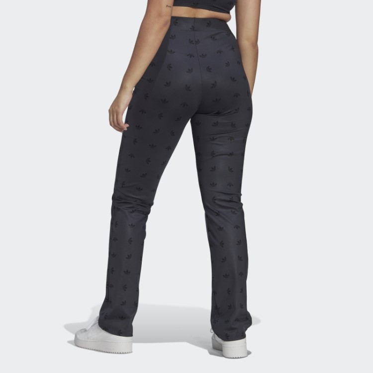 Calça Elástica Allover Cinza Noite Adidas