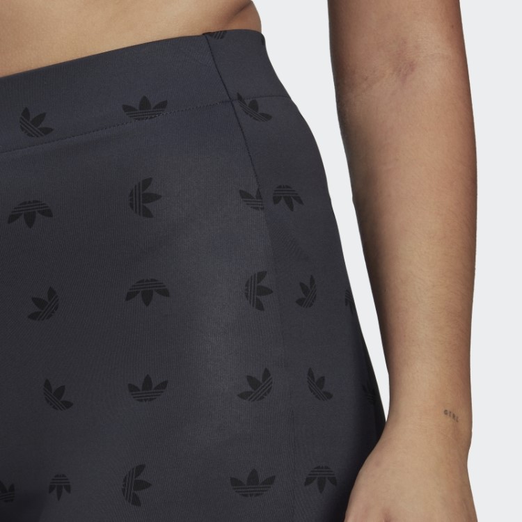 Calça Elástica Allover Cinza Noite Adidas