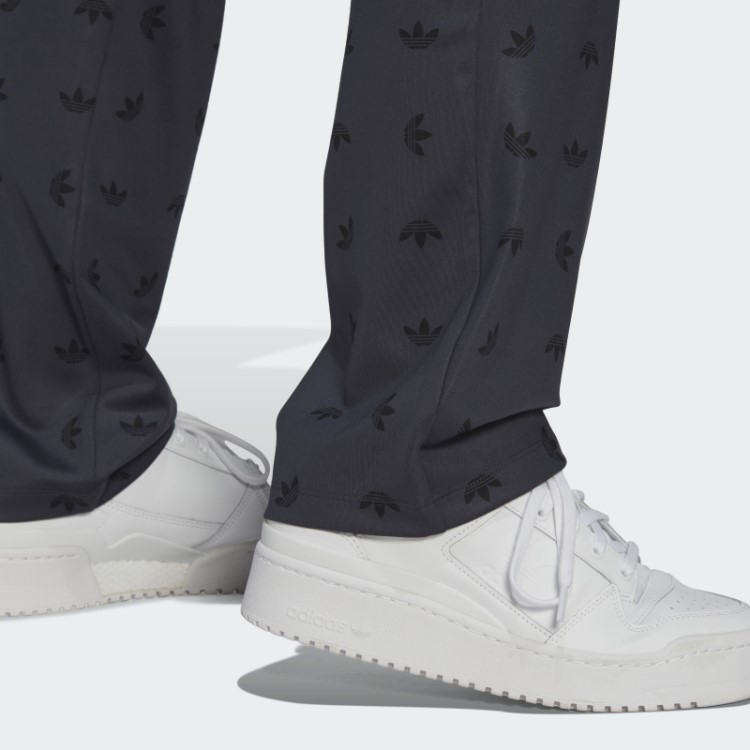 Calça Elástica Allover Cinza Noite Adidas