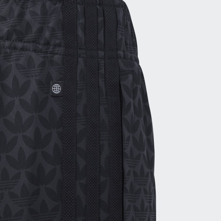 Calça Esportiva Com Estampa De Monograma Adidas Carbon