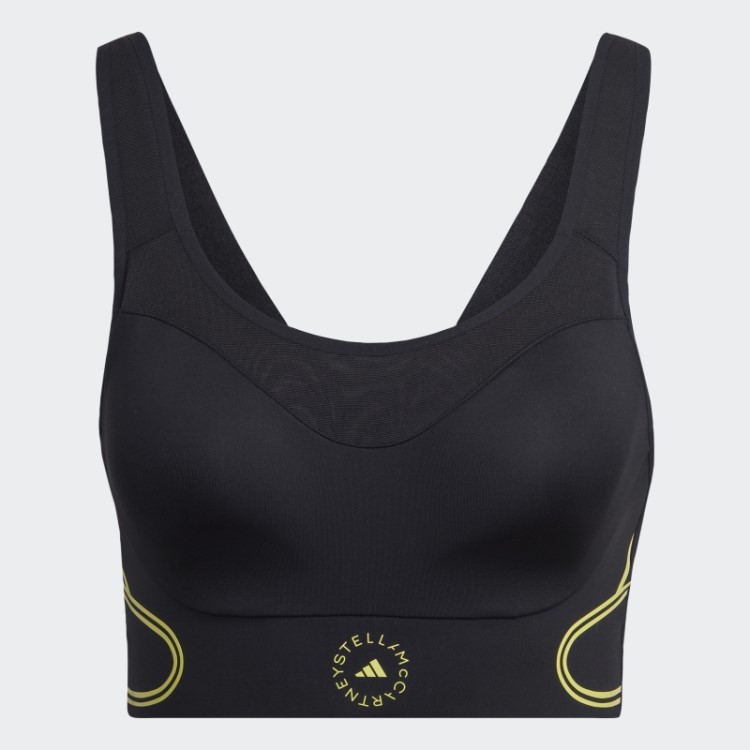 Adidas By Stella Mccartney Truepace Sutiã Esportivo De Alto Suporte Preto