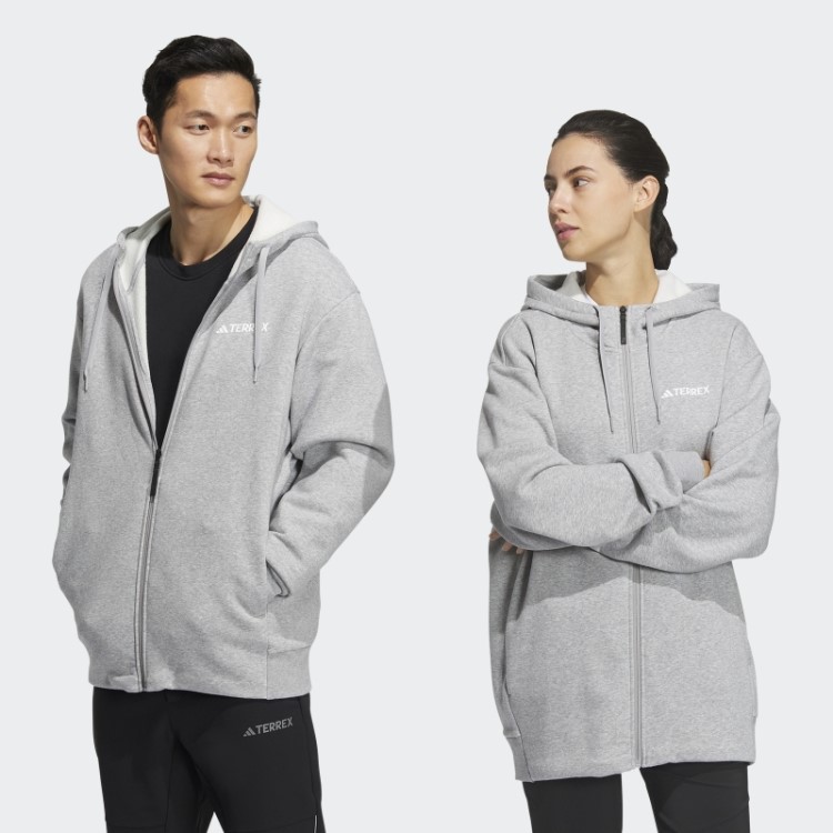 Jaqueta De Malha Cinza Médio (gênero Neutro) Adidas