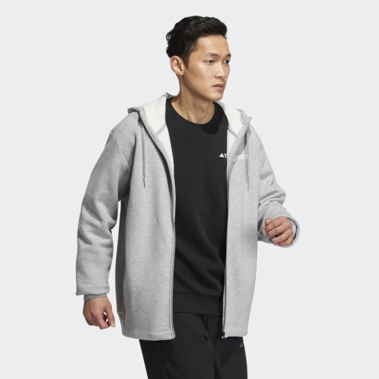 Jaqueta De Malha Cinza Médio (gênero Neutro) Adidas