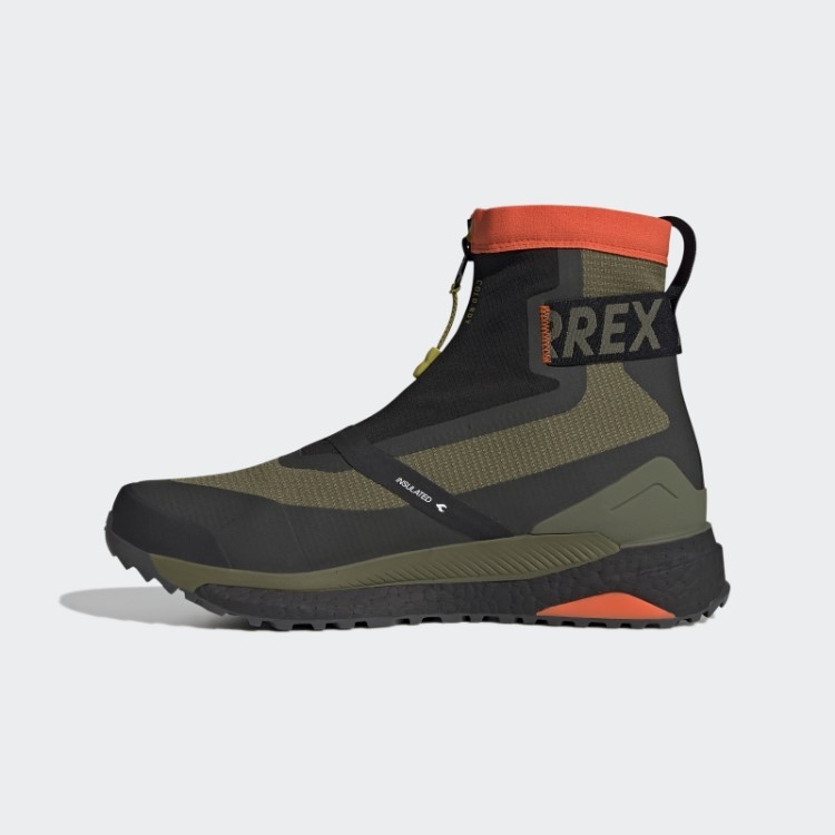 Botas De Caminhada Adidas Terrex Free Hiking Cold.Rdy Olive