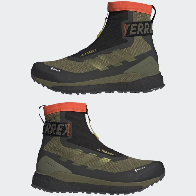 Botas De Caminhada Adidas Terrex Free Hiking Cold.Rdy Olive