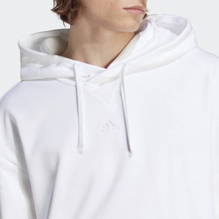 Adidas All Szn French Terry Moletom Com Capuz Branco