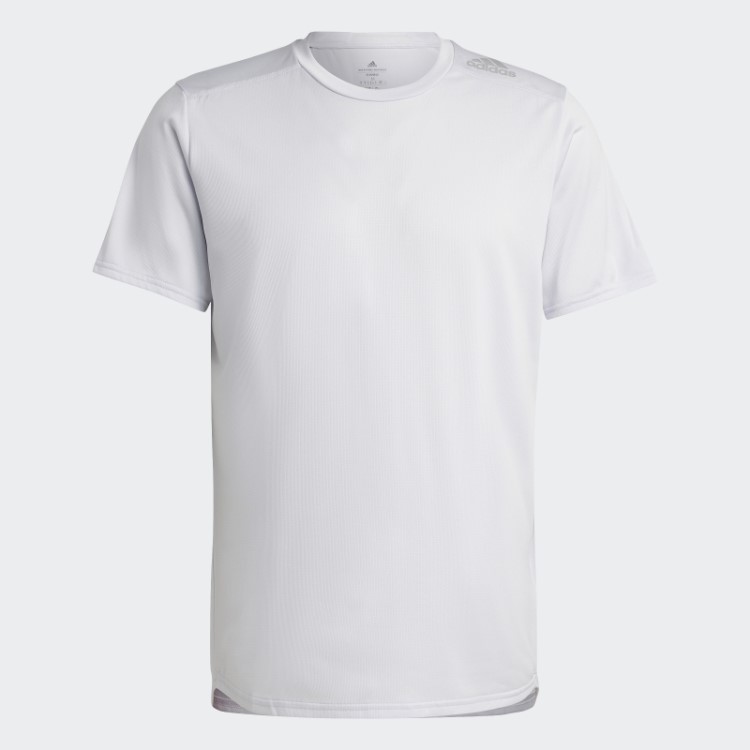 T-shirt De Corrida Com Design 4 Adidas Dash Cinza