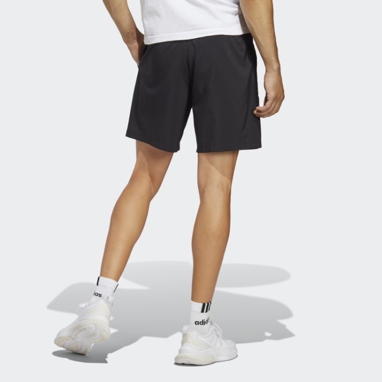 Short Aeroready Essentials Chelsea Linear Logo Adidas Preto