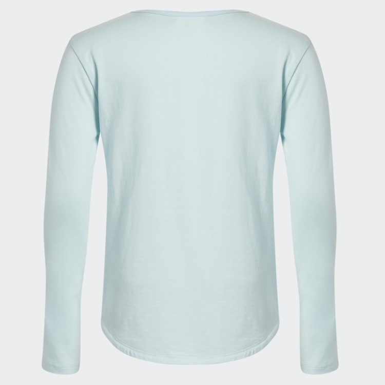Camiseta Azul Manga Longa Gola 23 Adidas