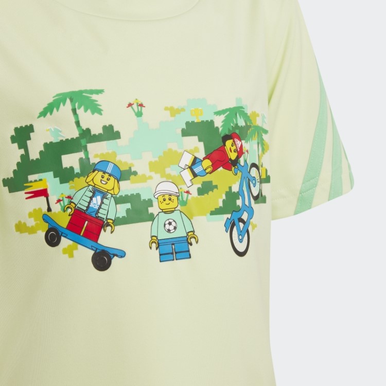 Conjunto De Camiseta E Shorts Adidas X Lego Play Halo