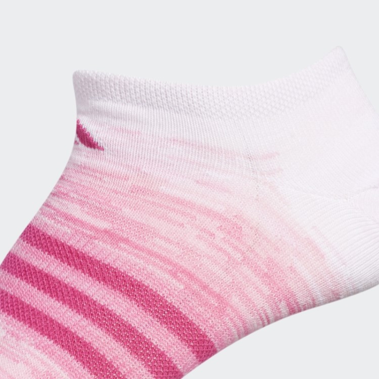 Meias Invisíveis Adidas Superlite Ombré Rosa 6 Pares
