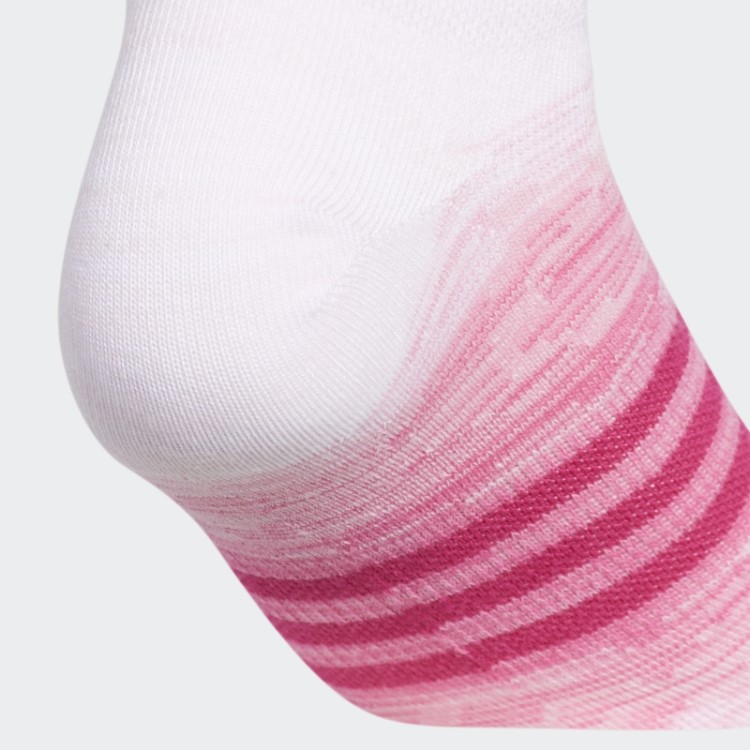 Meias Invisíveis Adidas Superlite Ombré Rosa 6 Pares
