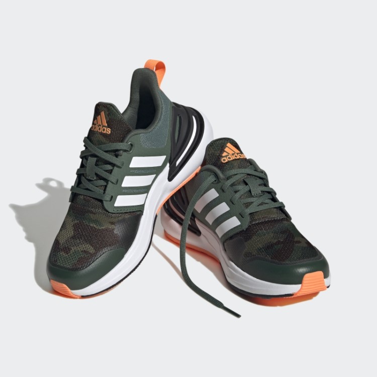 Tênis De Renda Esportivo Adidas Rapidasport Bounce De óxido Verde