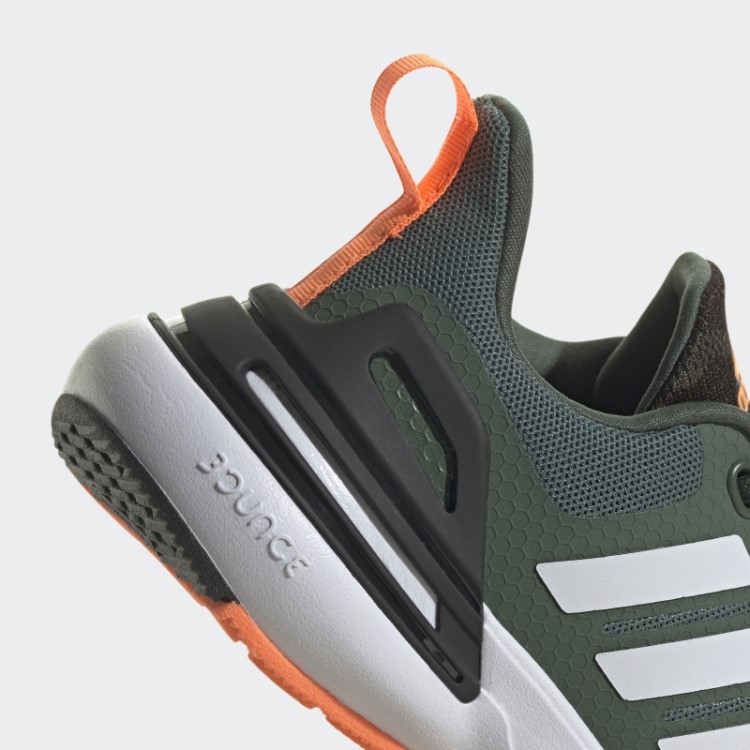 Tênis De Renda Esportivo Adidas Rapidasport Bounce De óxido Verde