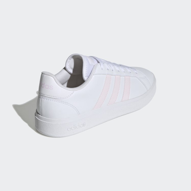 Sapatos Casuais De Corte De Estilo De Vida Branco Grande Tribunal Td Adidas