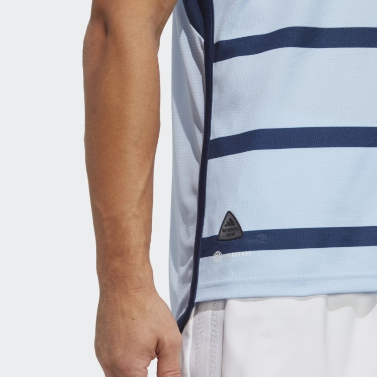 Camisa Esportiva Kansas City 23/24 Casa Autêntica Adidas Glow Blue