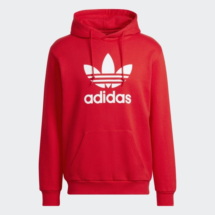 Moletom Vermelho Adicolor Classics Trefoil Adidas