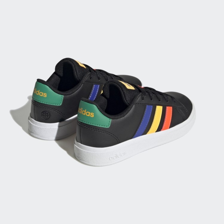 Tênis Com Cadarço Verde Adidas Grand Court Lifestyle