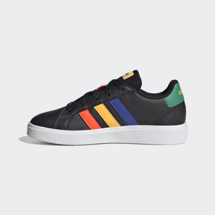 Tênis Com Cadarço Verde Adidas Grand Court Lifestyle