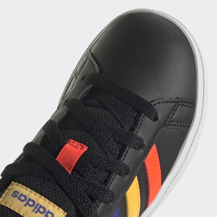 Tênis Com Cadarço Verde Adidas Grand Court Lifestyle