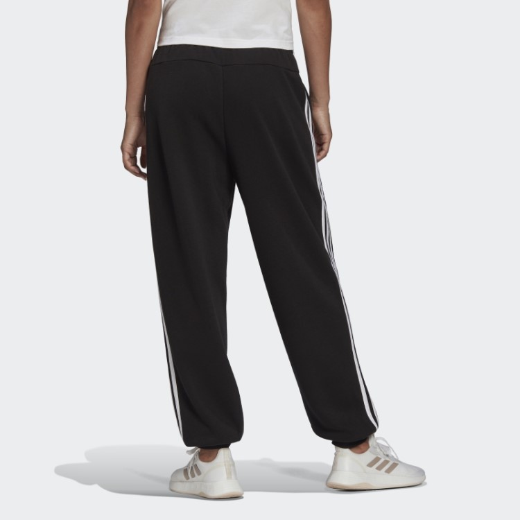 Calça Adidas Essentials Studio Lounge Com As Três Listras Preta