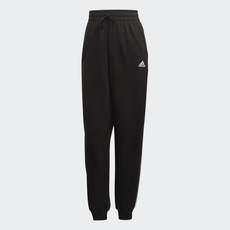 Calça Adidas Essentials Studio Lounge Com As Três Listras Preta