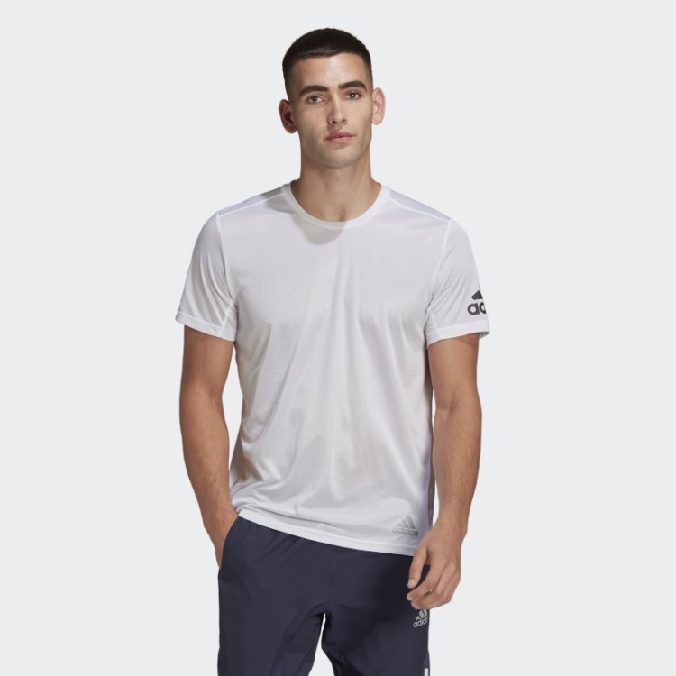 Run It Camiseta Branca Adidas