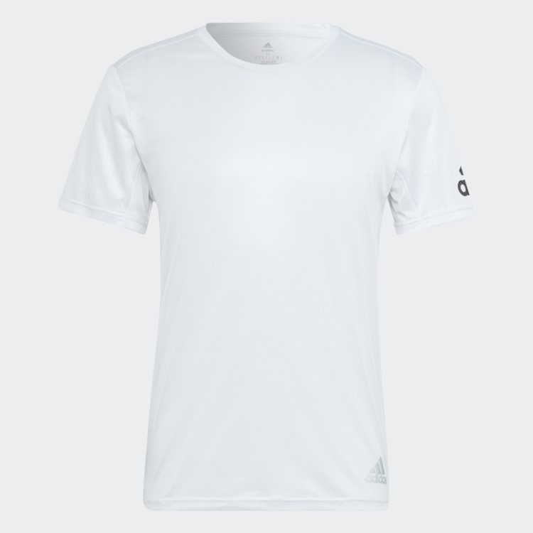 Run It Camiseta Branca Adidas