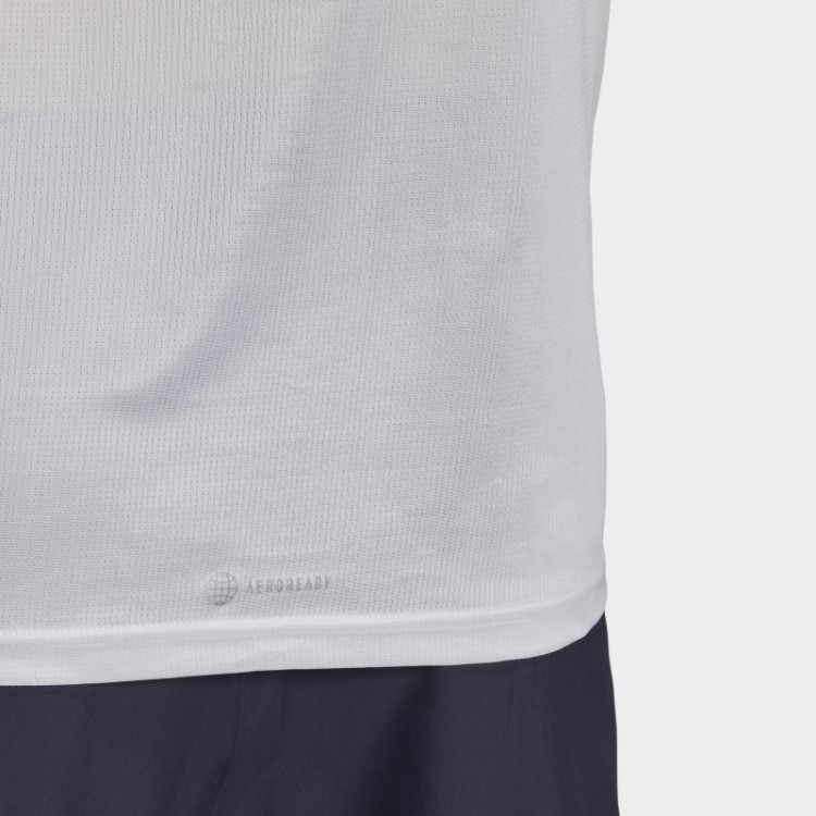 Run It Camiseta Branca Adidas