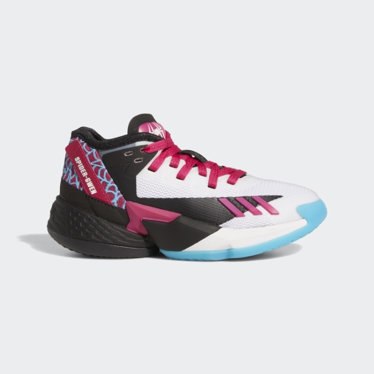 Vestir. Edição #4 Tênis De Basquete Spider Gwen Rosa Adidas