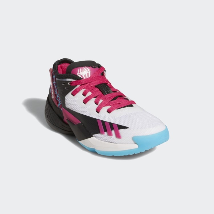 Vestir. Edição #4 Tênis De Basquete Spider Gwen Rosa Adidas
