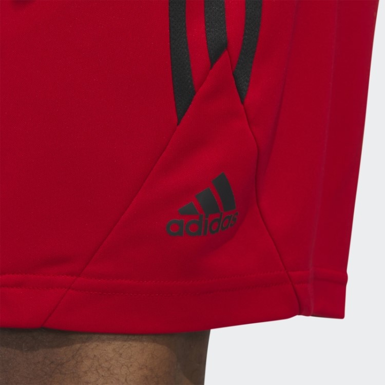 Calção De Basquete Adidas Legends 3 Listras Escarlate Quente