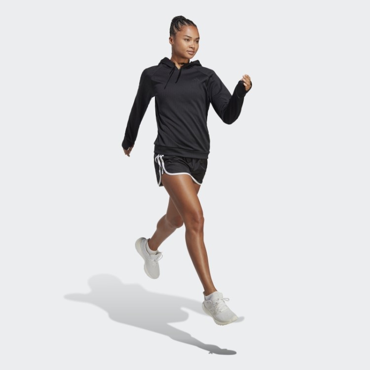 Moletom De Corrida Preto Feito Para Ser Refeito Adidas