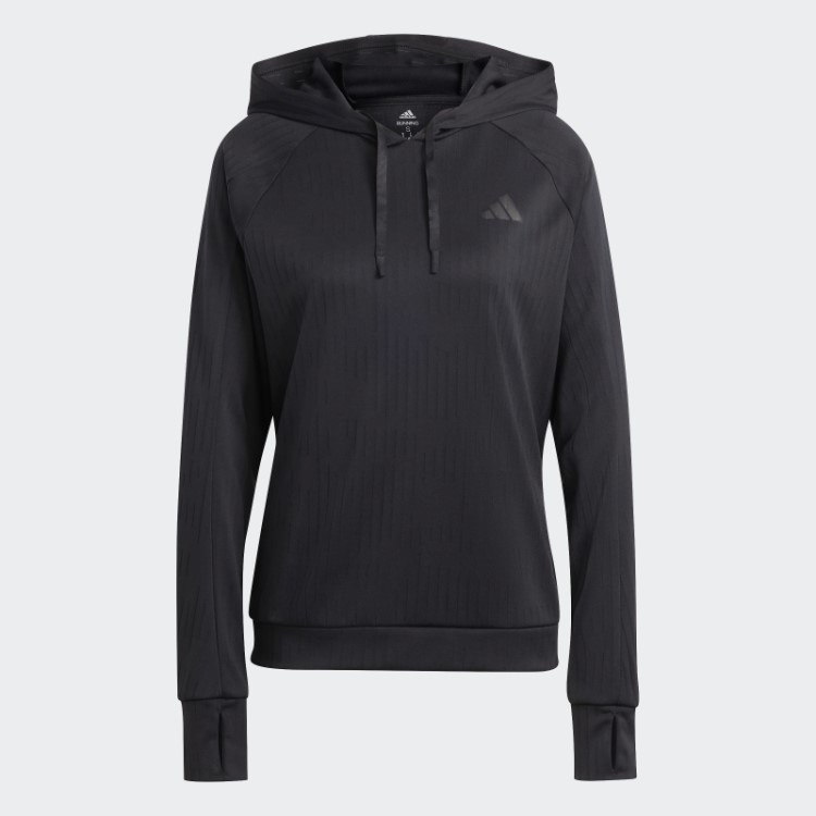 Moletom De Corrida Preto Feito Para Ser Refeito Adidas