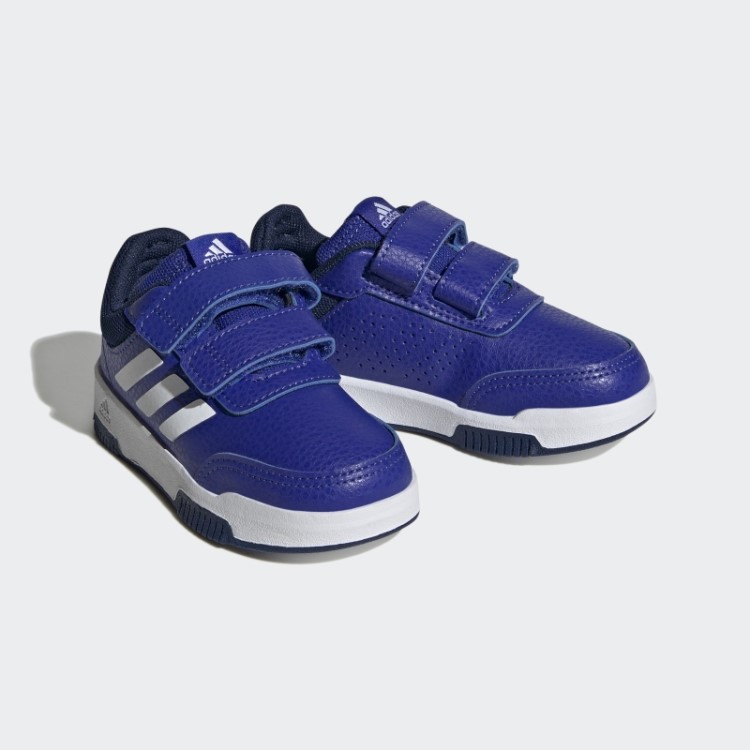 Tênis Adidas Tensaur Hook And Loop Azul Escuro Quente