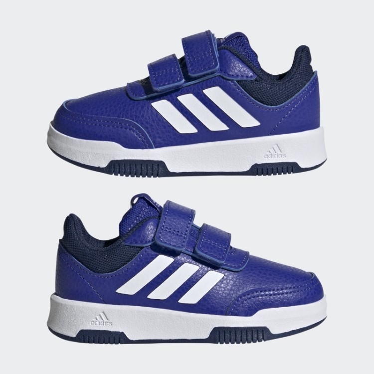 Tênis Adidas Tensaur Hook And Loop Azul Escuro Quente