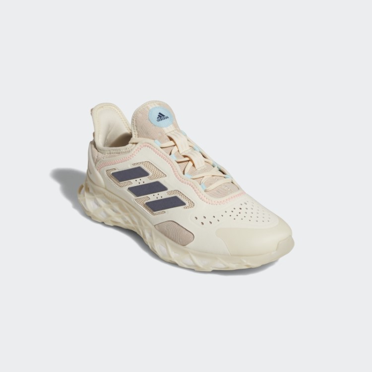 Moda Ecru Matiz Adidas Web Boost Tênis De Corrida Estilo De Vida Esportivo