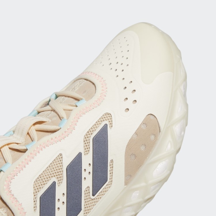 Moda Ecru Matiz Adidas Web Boost Tênis De Corrida Estilo De Vida Esportivo