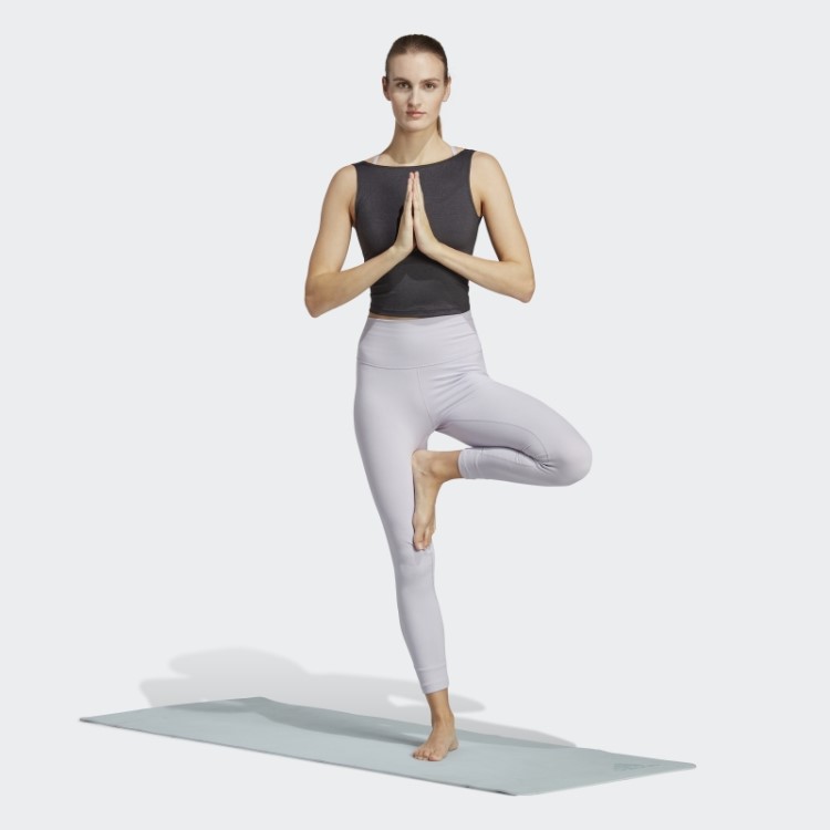Regata Preta Adidas Yoga Studio Crop