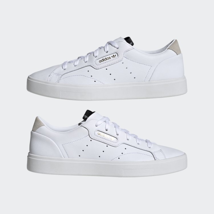Moda De Sapatos Elegantes Brancos Adidas