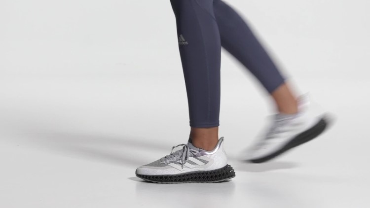 Tênis De Corrida Adidas 4dfwd 2 Prata