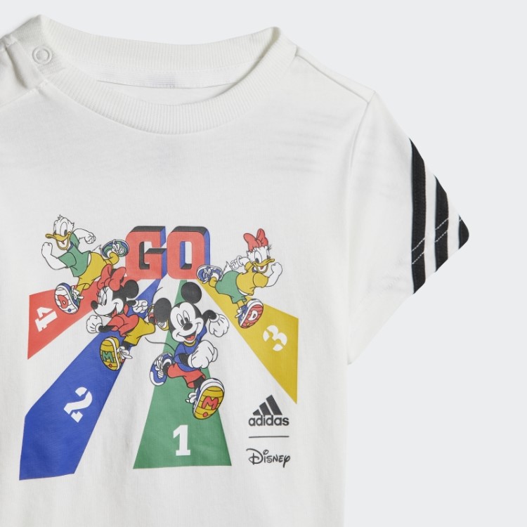 Conjunto De Presente Branco Hot Adidas X Disney Mickey Mouse