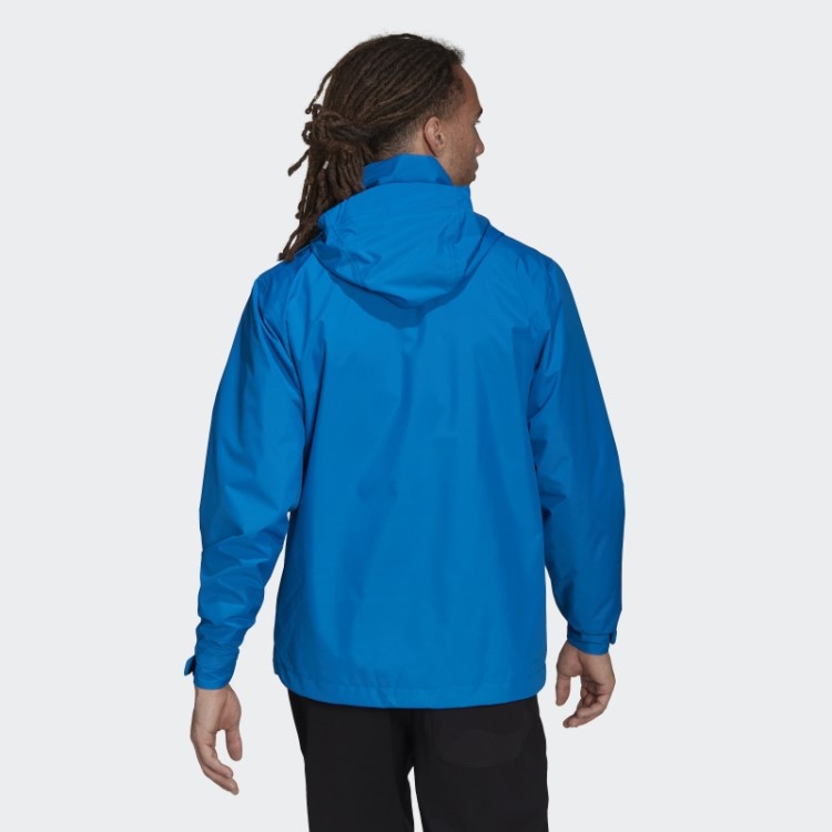 Adidas Terrex Multi Rain.rdy Jaqueta De Chuva De Duas Camadas Azul Choque