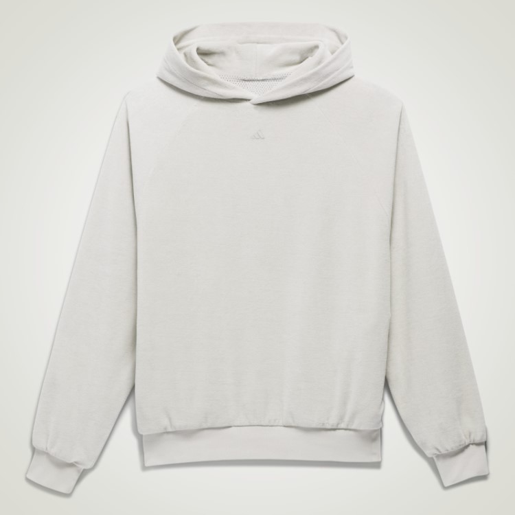 Moletom De Veludo De Basquete Fashion Cinza Metal Adidas