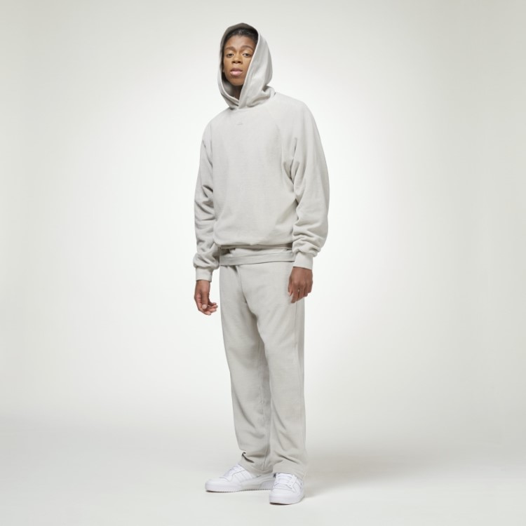 Moletom De Veludo De Basquete Cinza Metálico (gênero Neutro) Adidas