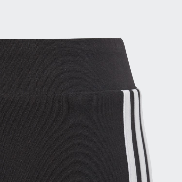 Meia-calça Preta De Ciclismo Com As Três Listras Adidas Essentials