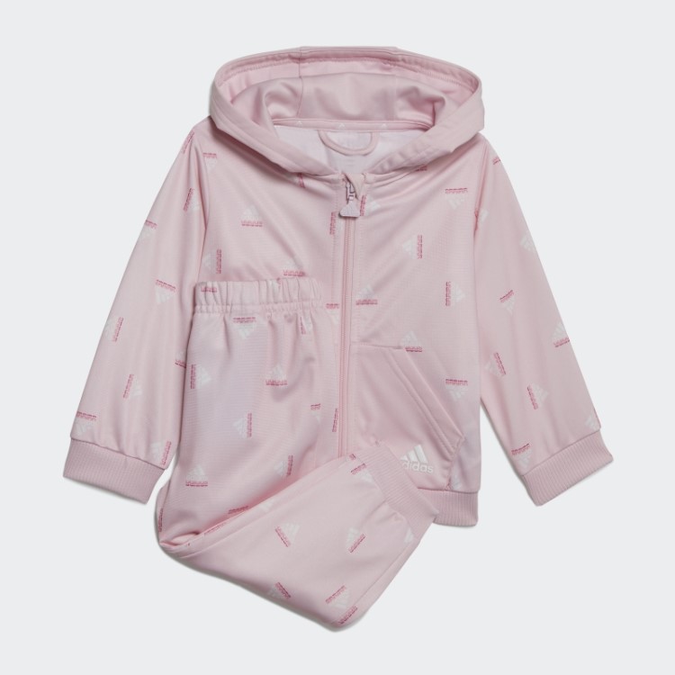 Brandlove Agasalho De Poliéster Brilhante Adidas Rosa